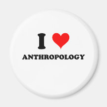 I Liebe-Anthropologie Kühlschrankmagnete