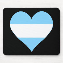 I Liebe-Argentinien-Herz Mousepads