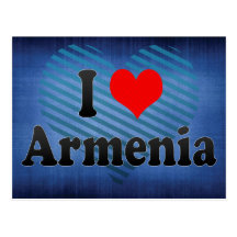 I Liebe Armenien, Kolumbien Postkarte