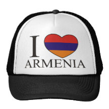 I Liebe Armenien Mütze