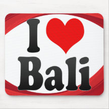 I Liebe Bali, Indien. Mera Pyar Bali, Indien Mousepad