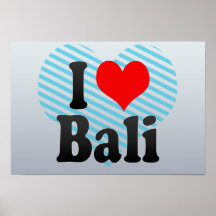 I Liebe Bali, Indien. Mera Pyar Bali, Indien Plakatdrucke