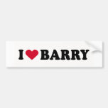 I LIEBE BARRY AUTOSTICKER
