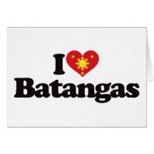 I Liebe Batangas Grußkarten