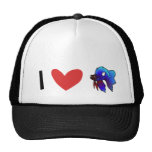 I Liebe Betta Fische/siamesische kämpfende Fische Cap