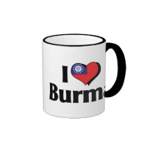 I Liebe-Birma-Flagge Kaffee Haferl