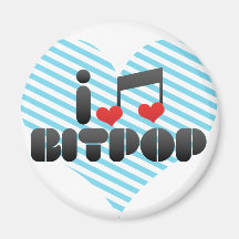 I Liebe Bitpop Magnets