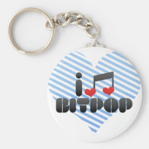 I Liebe Bitpop Schlüsselanhänger