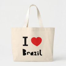 I Liebe Brasilien Einkaufstaschen