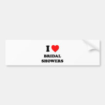 I Liebe-Brautpartys Auto Sticker