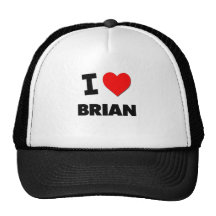 I Liebe Brian Retrokappe
