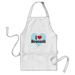 I Liebe-Brokkoli Schürzen