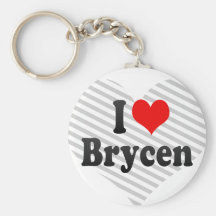 I Liebe Brycen Schlüsselbänder