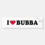 I LIEBE BUBBA AUTOSTICKER
