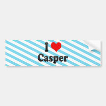 I Liebe Casper, Vereinigte Staaten Auto Sticker