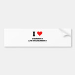 I Liebe-Chemie und Biochemie Autoaufkleber