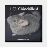 I Liebe-Chinchillas Magnete