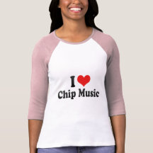 I Liebe-Chip-Musik Tshirt