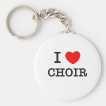 I Liebe-Chor Schlüsselanhänger