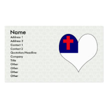 I Liebe christlich Visitenkarte