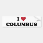 I Liebe Columbus Georgia Autosticker