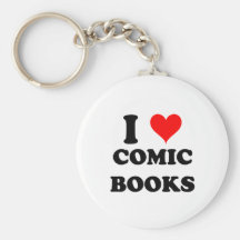 I Liebe-Comic-Bücher Schlüsselband
