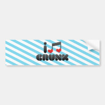I Liebe Crunk Autosticker