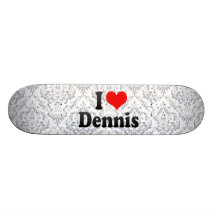 I Liebe Dennis Individuelle Skatedecks