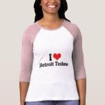 I Liebe Detroit Techno Tshirt
