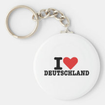 I Liebe Deutschland Schlüsselanhänger