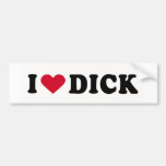 I LIEBE DICK AUTOSTICKER