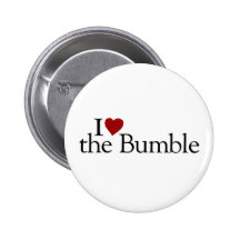 I Liebe die Hummel Buttons