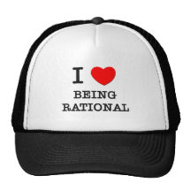 I Liebe, die rational ist Trucker Caps