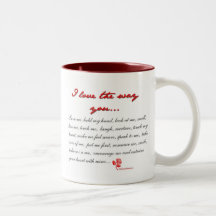 I LIEBE DIE WEISE SIE… KAFFEETASSEN