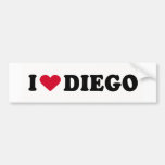 I LIEBE DIEGO AUTO AUFKLEBER