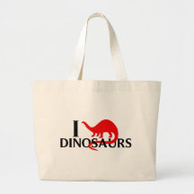 I Liebe-Dinosaurier Tragetaschen