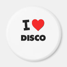 I Liebe-Disco Kühlschrankmagnete