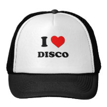 I Liebe-Disco Netzmütze