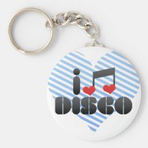 I Liebe-Disco Schlüsselband