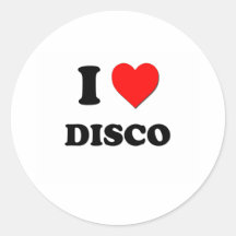 I Liebe-Disco Sticker