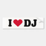 I LIEBE DJ AUTOSTICKER