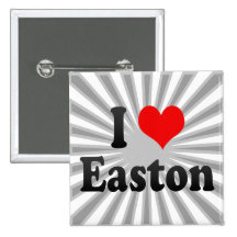 I Liebe Easton, Vereinigte Staaten Button
