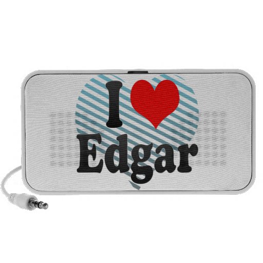 I Liebe Edgar iPod Speaker