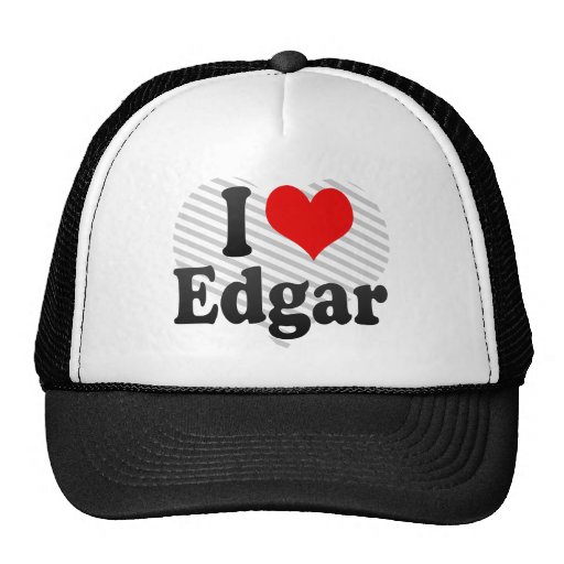 I Liebe Edgar Retrokultkappen