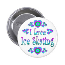I Liebe-Eis-Skaten Button