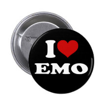 I Liebe Emo Button