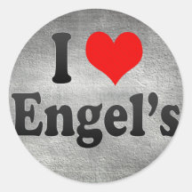I Liebe Engels, Russland Aufkleber