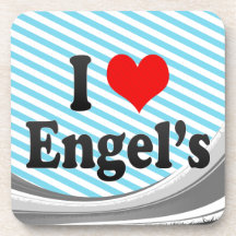 I Liebe Engels, Russland Cocktail Untersetzer