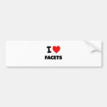I Liebe-Facetten Auto Sticker