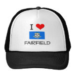 I Liebe Fairfield Connecticut Baseball Kappen